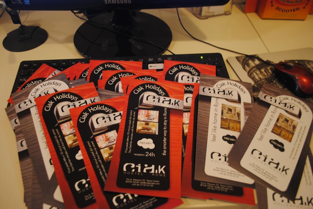 רומא Ciak Hostel מראה חיצוני תמונה